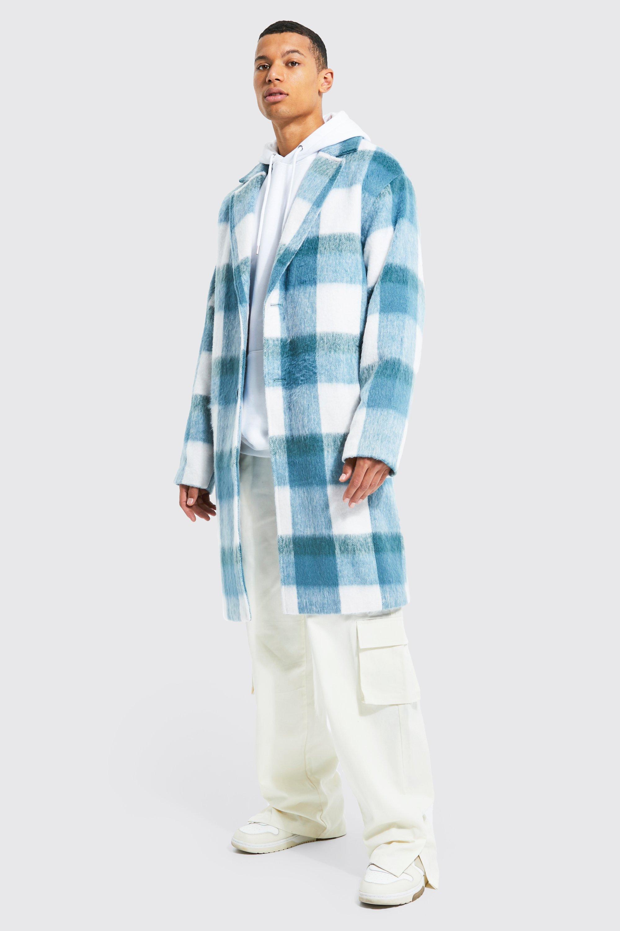Mid length store overcoat mens